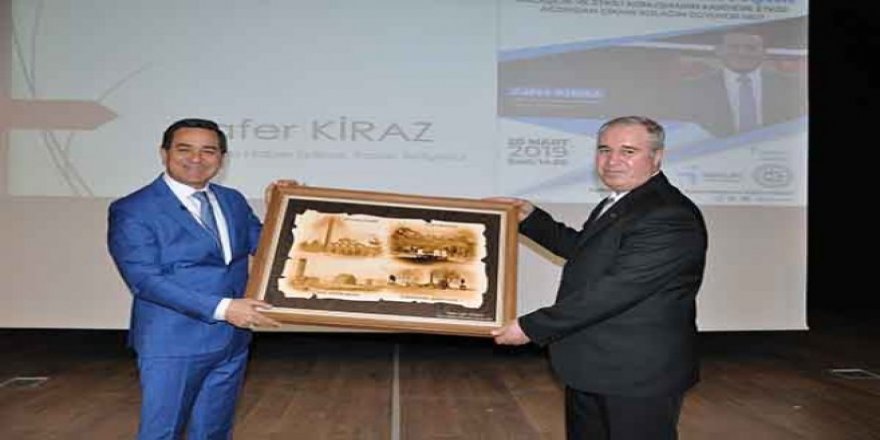 TRT spikeri Zafer Kiraz, KAÜ’de konferans verdi