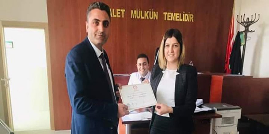 Akyaka Belediye Başkanı Ergüder Toptaş mazbatasını aldı