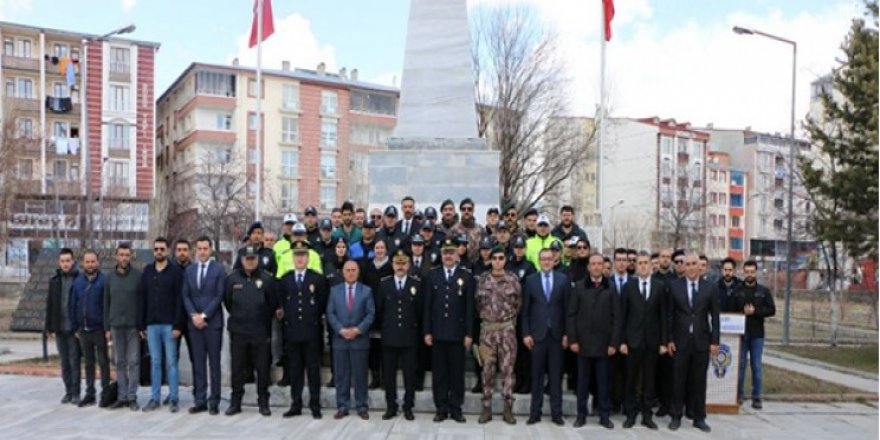 Kars Emniyetinden Şehitlik ziyareti