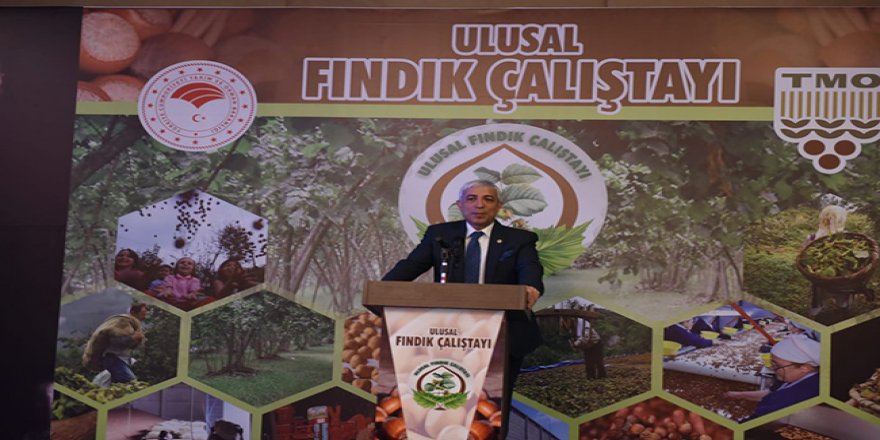 Yunus Kılıç, Ulusal Fındık Çalıştayı'na katıldı