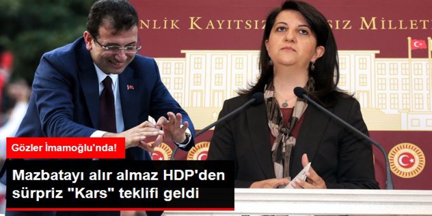 HDP’li Pervin Buldan’dan Ekrem İmamoğlu’na Teklif: Kars’ı Kardeş Belediye Seçin