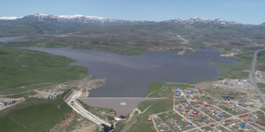 Kars Barajı'nda sular yükseliyor