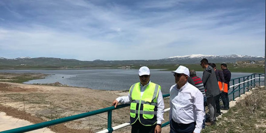 DSİ Bölge Müdürü Mahmut Dündar, Kars Barajı inşaatını inceledi