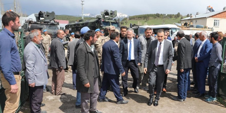 Çamyazı Köyü’nde yoğun güvenlik önlemleri alındı