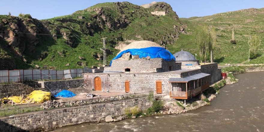 Kars’ta tarihi hamamların restorasyon çalışmaları durdu 