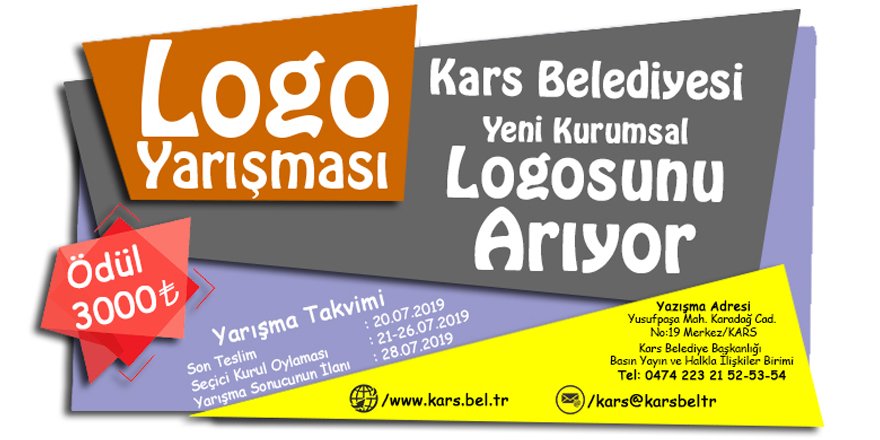 Kars Belediyesi’nin logosu değişiyor