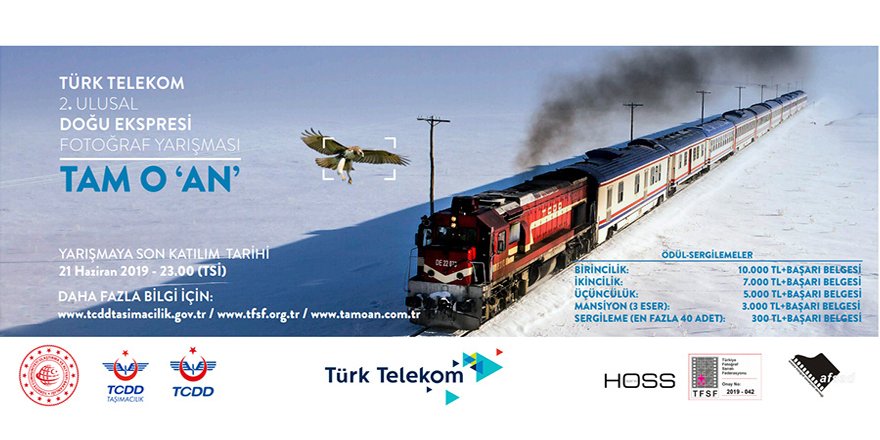 Türk Telekom Tam O ‘An’ 2. Ulusal Doğu Ekspresi Fotoğraf Yarışması başladı