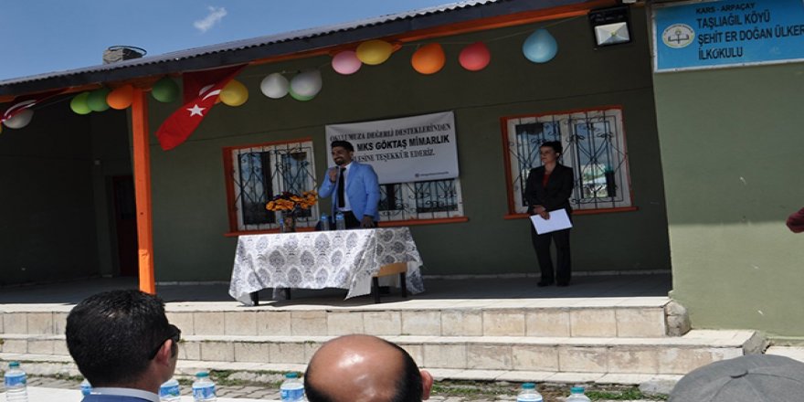 Hayırsever genç, kendi okuduğu okulu tadilat ettirdi