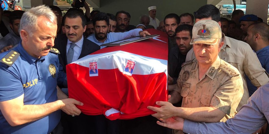 PKK tarafından öldürülen çoban toprağa verildi 