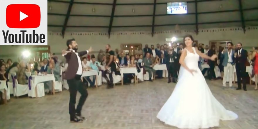 Sosyal medyada çok konuşulan düğün dansı : Serdar Arpaçay ve Duygu Kürklü