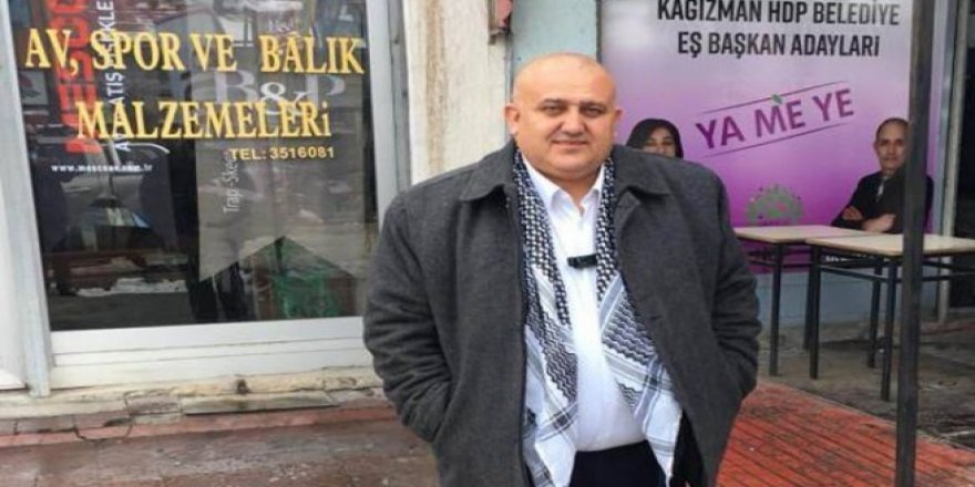 HDP Kağızman İlçe Başkanı Özlü tutuklandı 