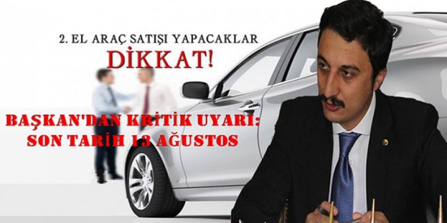 KATSO Başkanı Alibeyoğlu’ndan kritik uyarı