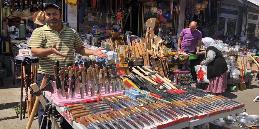 Bıçaklar tezgahlarda yerini aldı