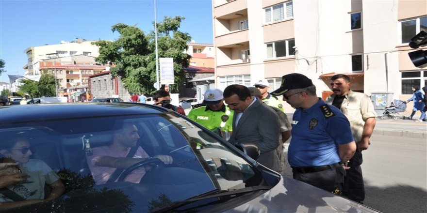 İçişleri Bakanlığının kampanyasına Kars’tan destek