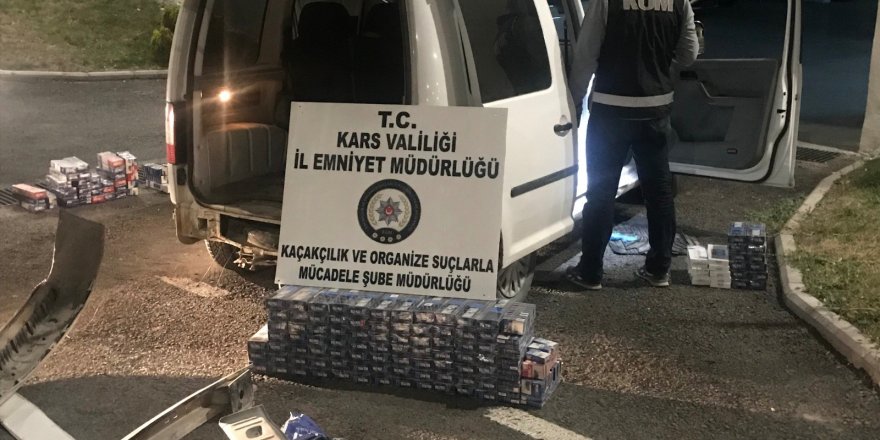 Kars’ta uyuşturucu ve kaçak sigara ele geçirildi 