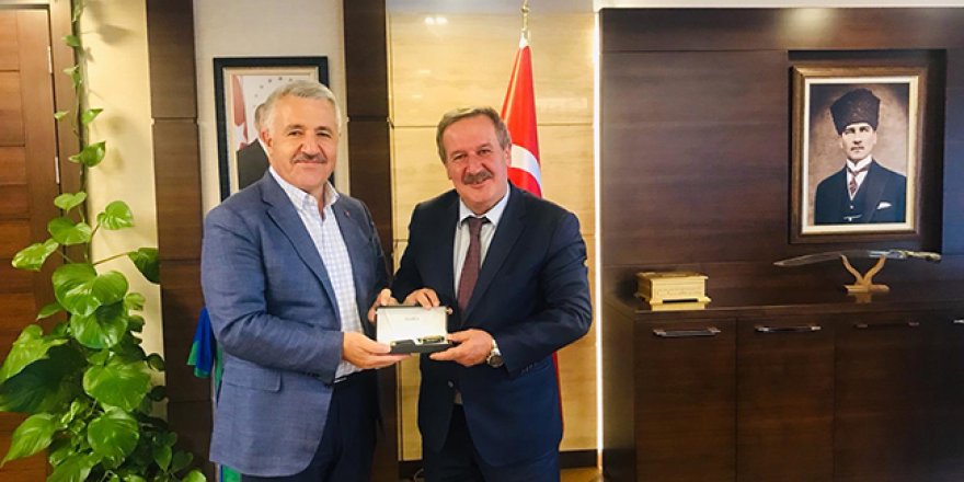Ahmet Arslan, Genel Müdür Recep Ali Er’i ziyaret etti
