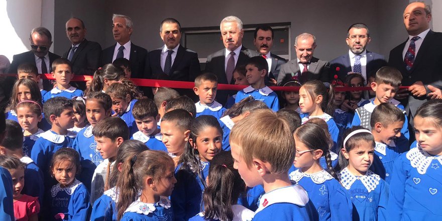 Yukarı Sarıkamış İlkokulu ve Ortaokulu açıldı