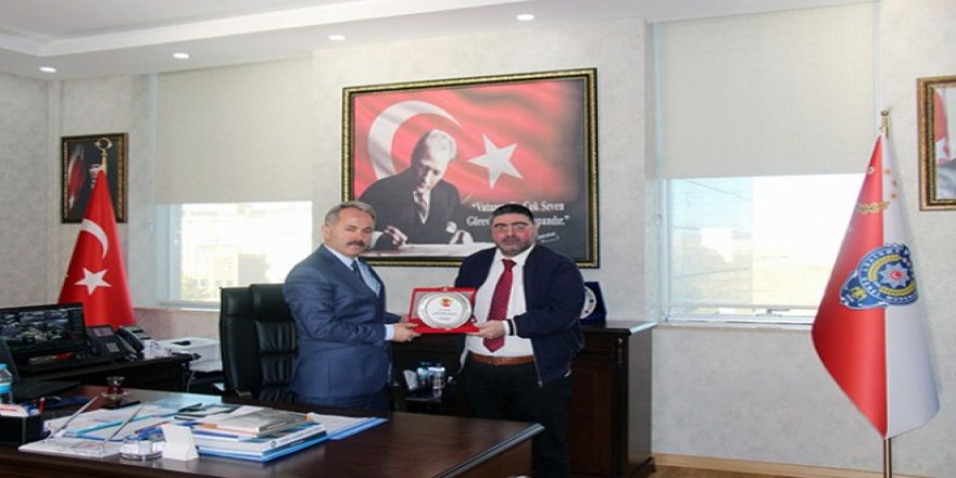 KKDGC Başkanı Daşdelen’den Emniyet Müdürü Bitirik’e veda ziyareti
