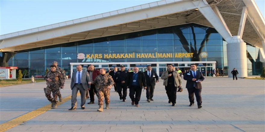 Harakani Havalimanında “silahlı saldırı” tatbikat yapıldı