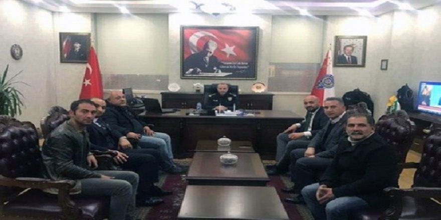 KARSOD Turizm Birliği, Emniyet Müdürü Yavuz Sağdıç’ı ziyaret etti