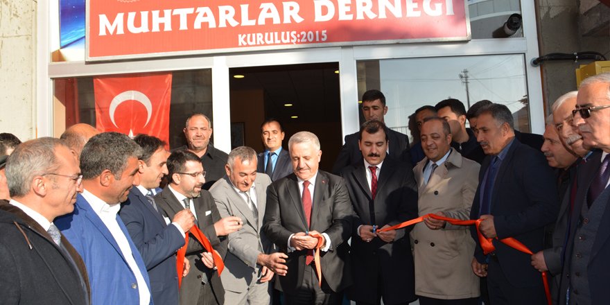 Sarıkamış’ta Muhtarlar Derneği açıldı