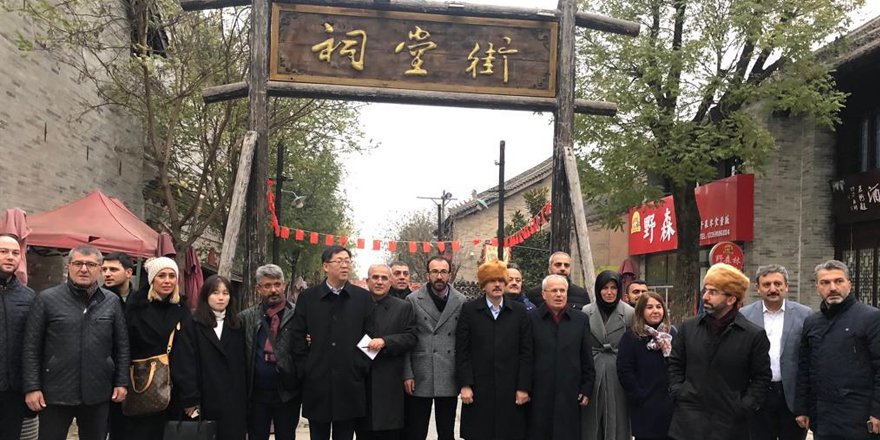 AK Parti Genel Merkezinin Çin ziyaretine Adem Çalkın da katıldı