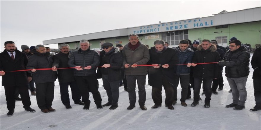 Kars Belediyesi Açık Oto Pazarı açıldı