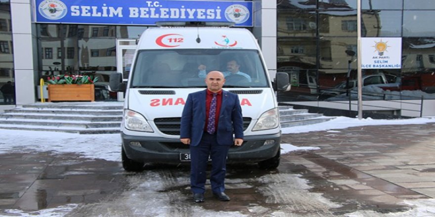 İstanbul İl Sağlık Müdürlüğü, Selim Belediyesine ambulans hibe etti