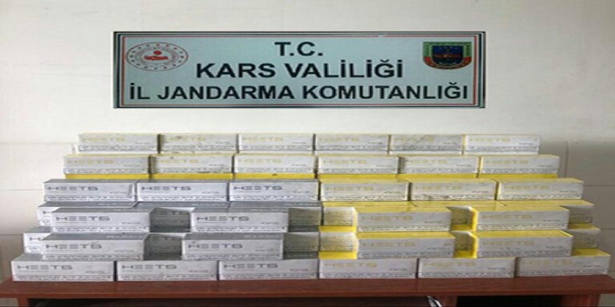 Kars’ta, kaçak elektronik sigara yakalandı