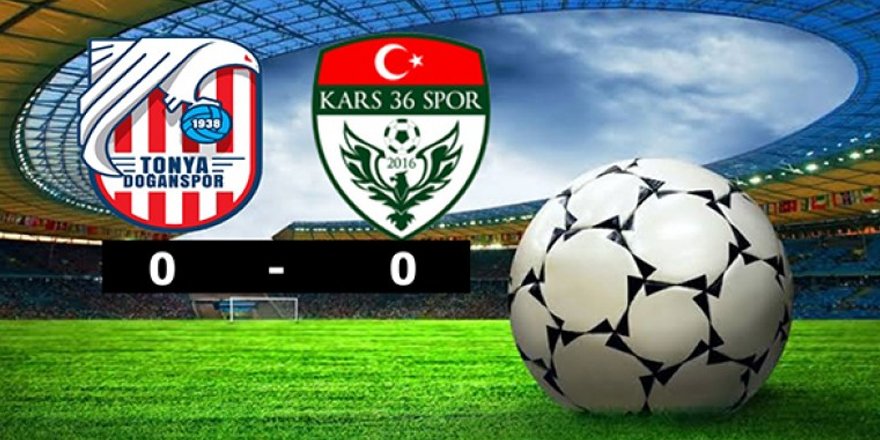 Tonya Doğan Spor: 0 - Kars36 Spor: 0