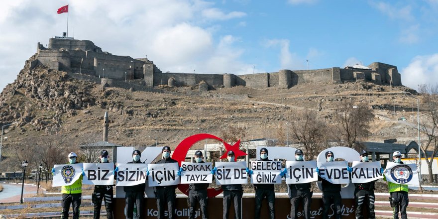 Kars Emniyetinden “Evde kal” çağrısı!