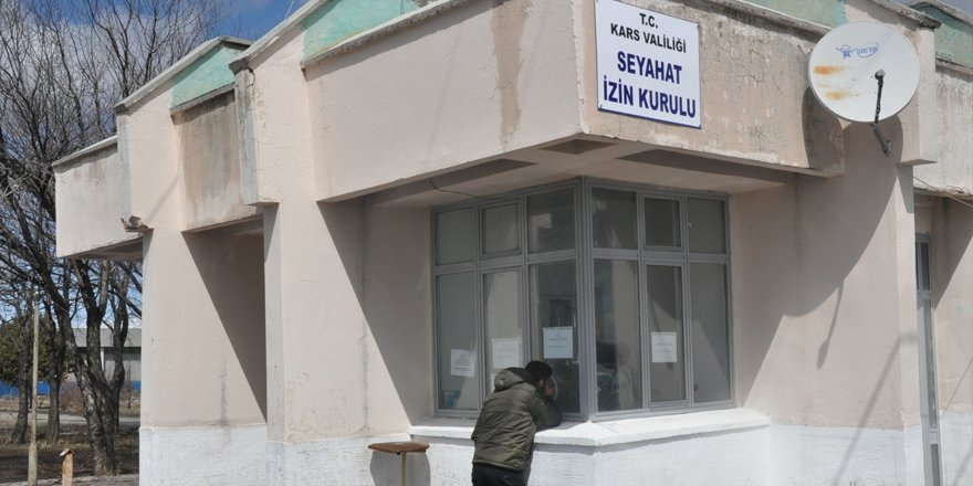 Kars’tan 279 kişi seyahat izin belgesi için başvuru yaptı