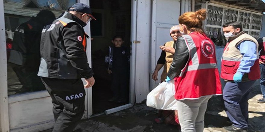 Kars'ta, “Vefa Sosyal Destek Grubu” 5 bin 961 talebi karşıladı