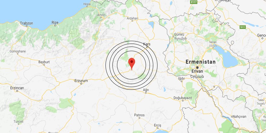 Sarıkamış ve Susuz'da art arda deprem