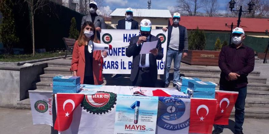 HAK-İŞ “1 Mayıs İşçi Bayramı kutlu olsun”