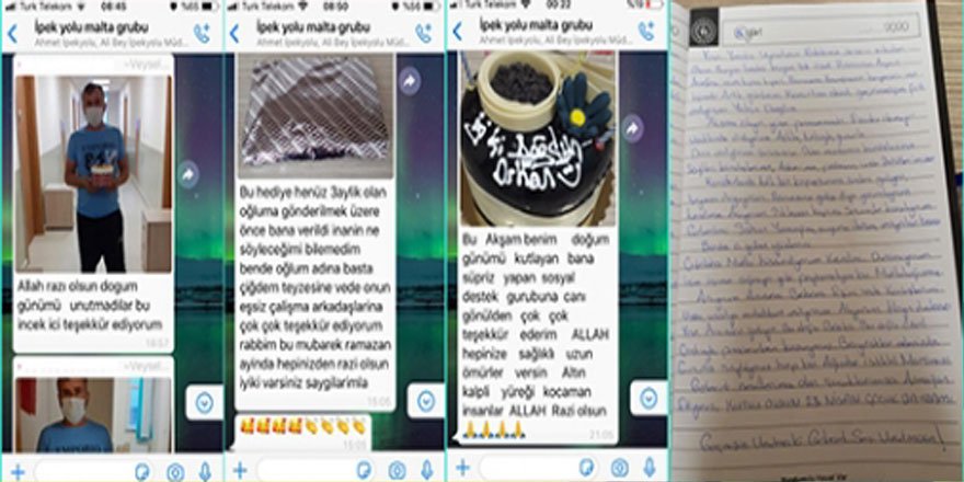 Kars’ta, karantinada olan misafirlerden duygu yüklü mesajlar