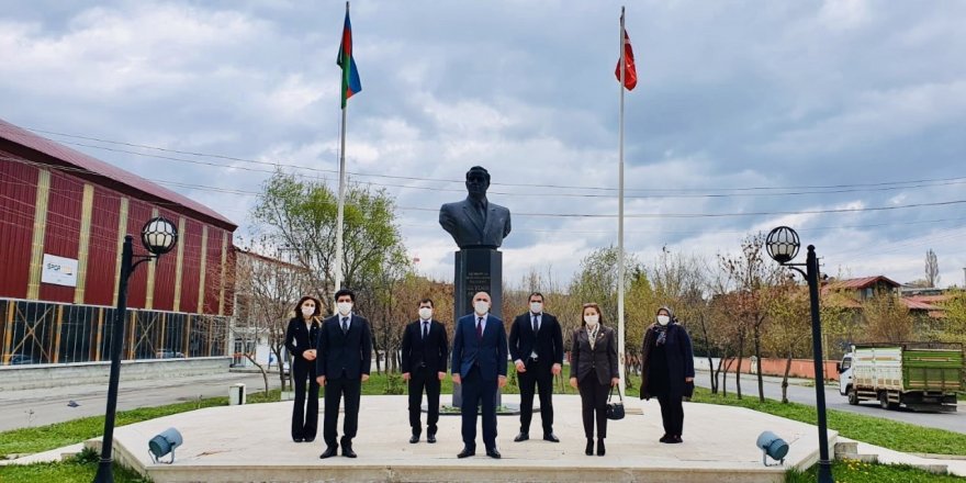 Büyük Lider Haydar Aliyev doğumunun 97. yılında Kars'ta anıldı