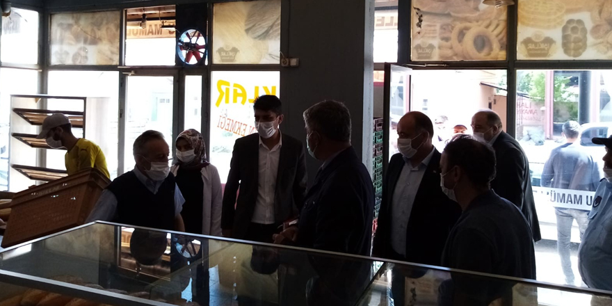 Başkan Yıldız fırınları denetledi
