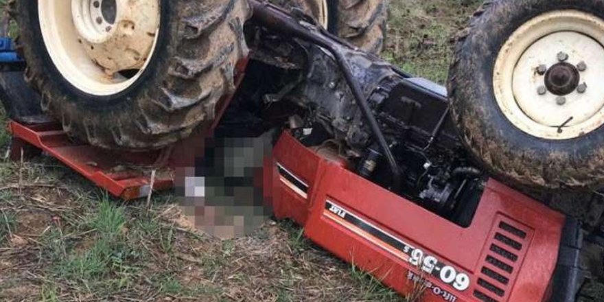 Digor Hisarönü Köyünde traktör kazası: 1 ölü, 1 yaralı
