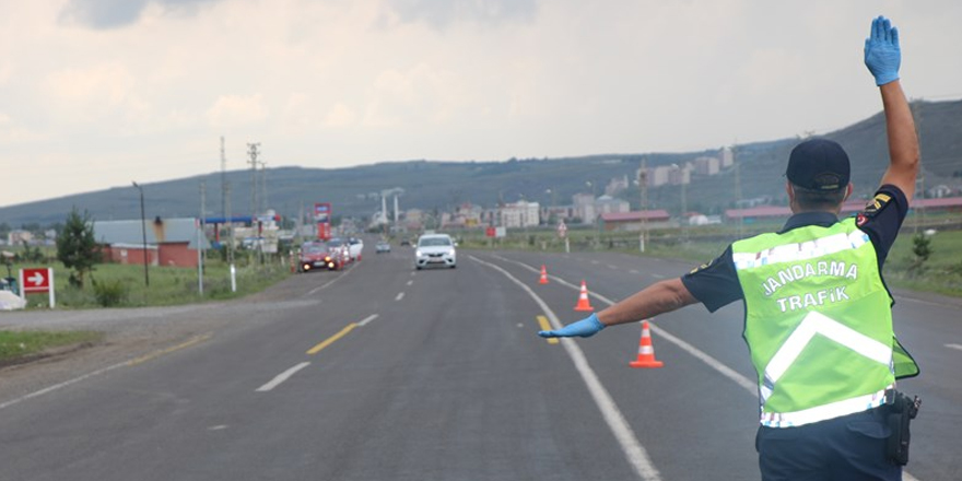 Kars’ta 85 araca 30 bin TL ceza
