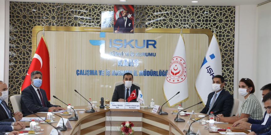 Vali Öksüz: “605 iş yeri kısa çalışma ödeneğinden faydalandı”