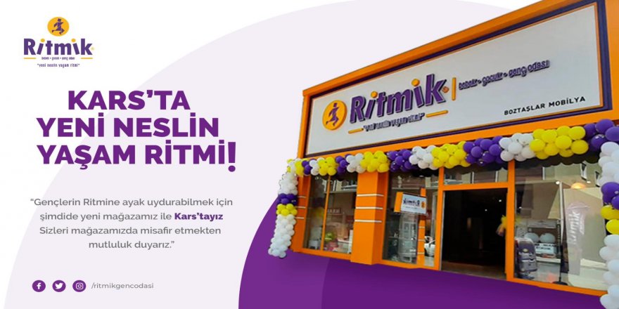 Kars'ta yeni neslin yaşam ritmi RİTMİK Mobilya