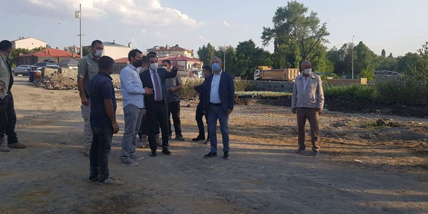 Vali Türker Öksüz, “Kars Çayı Islahı” projesini inceledi