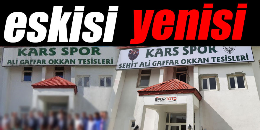 Müdür Sağdıç’ın talimatı yerine getirildi, Şehit Ali Gaffar Okkan’ın ismi tesise asıldı!