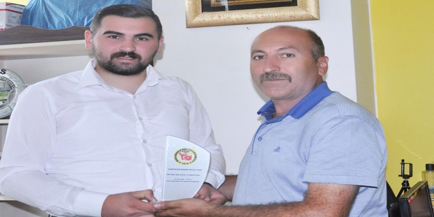 DAGC’den Yıldırım’a başarılı gazetecilik ödülü