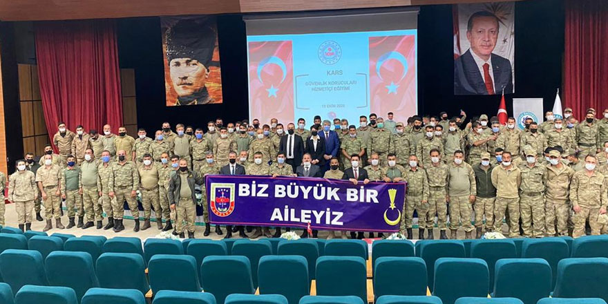 Karslı güvenlik korucularının eğitimi tamamlandı
