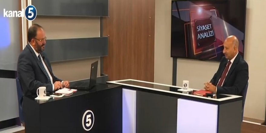 Settar Kaya, Kanal 5 TV’de Atıf Özbey’in canlı yayın konuğu oldu