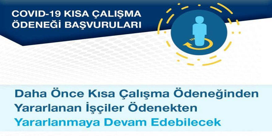 Kısa çalışma ödeneği başvuruları yeniden başladı