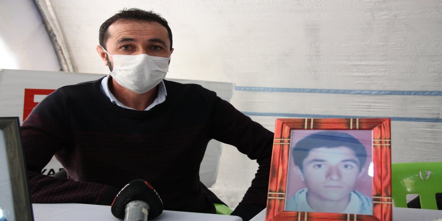 HDP önündeki evlat nöbeti eylemine Kağızmanlı Parlak Ailesi de katıldı
