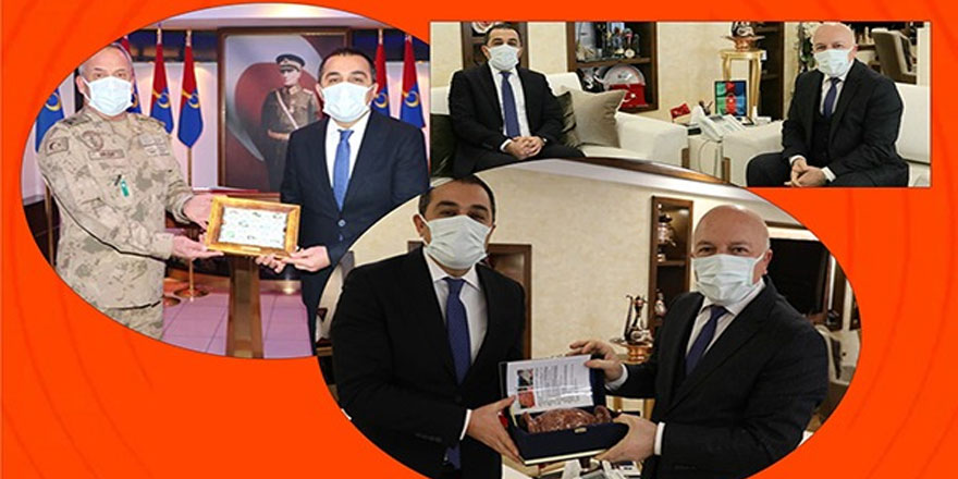Vali/Belediye Başkanı Türker Öksüz, Erzurum’da ziyaretlerde bulundu